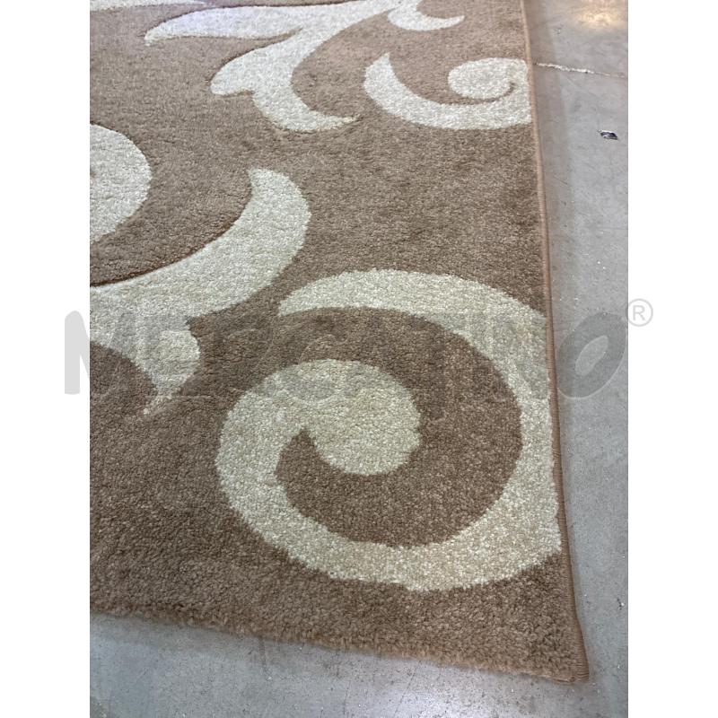 TAPPETO GLAMOUR FANTASIA MARRONE BEIGE BASE YUTA 100X150 | Mercatino dell'Usato Teramo 3