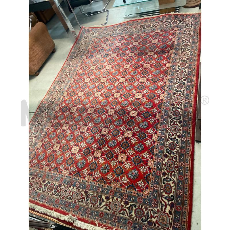 TAPPETO ORIENTALE IN LANA FONDO ROSSO 200X290 | Mercatino dell'Usato Teramo 2