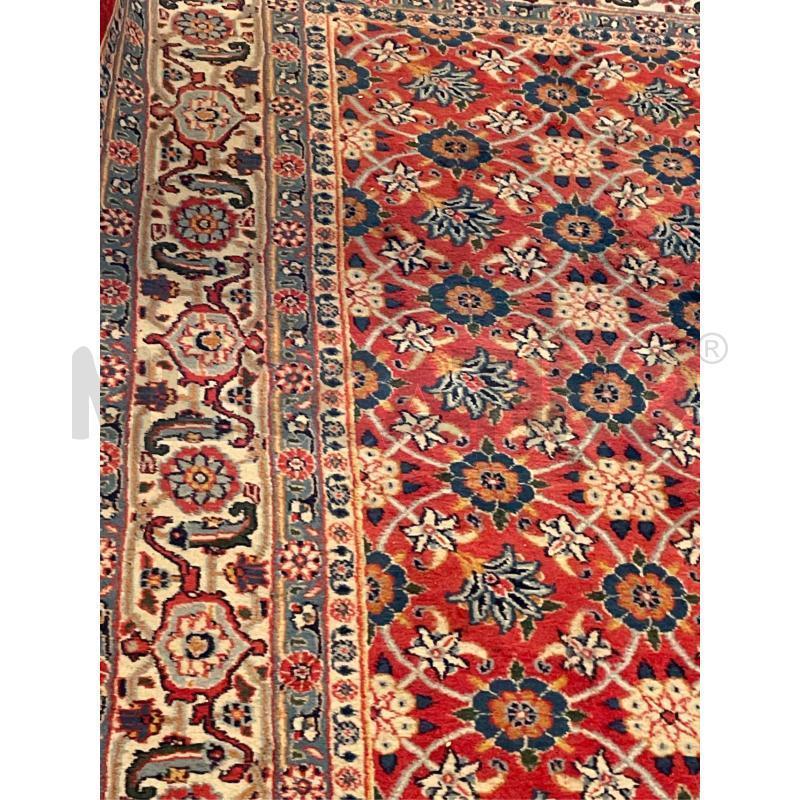 TAPPETO ORIENTALE IN LANA FONDO ROSSO 200X290 | Mercatino dell'Usato Teramo 3