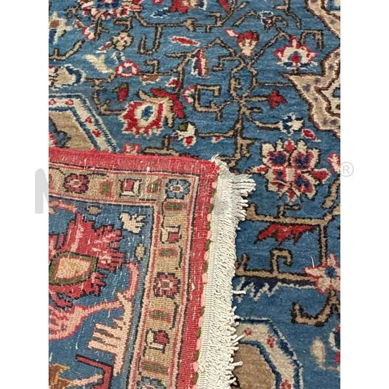 TAPPETO ORIENTALE ROSONE CENTRALE FONDO ROSSO 200X125 | Mercatino dell'Usato Teramo 5