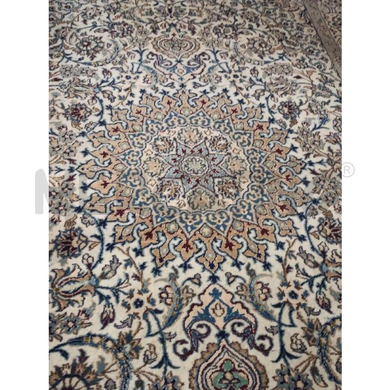 TAPPETO PERSIANO IRAN MOD NAIN 297X200 TONI BEIGE | Mercatino dell'Usato Teramo 3