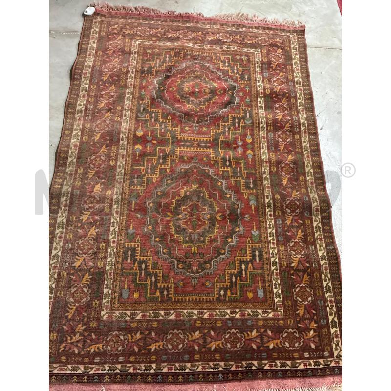 TAPPETO PERSIANO OTIENTE TONI MARRONI SCURO 140X95 | Mercatino dell'Usato Teramo 2