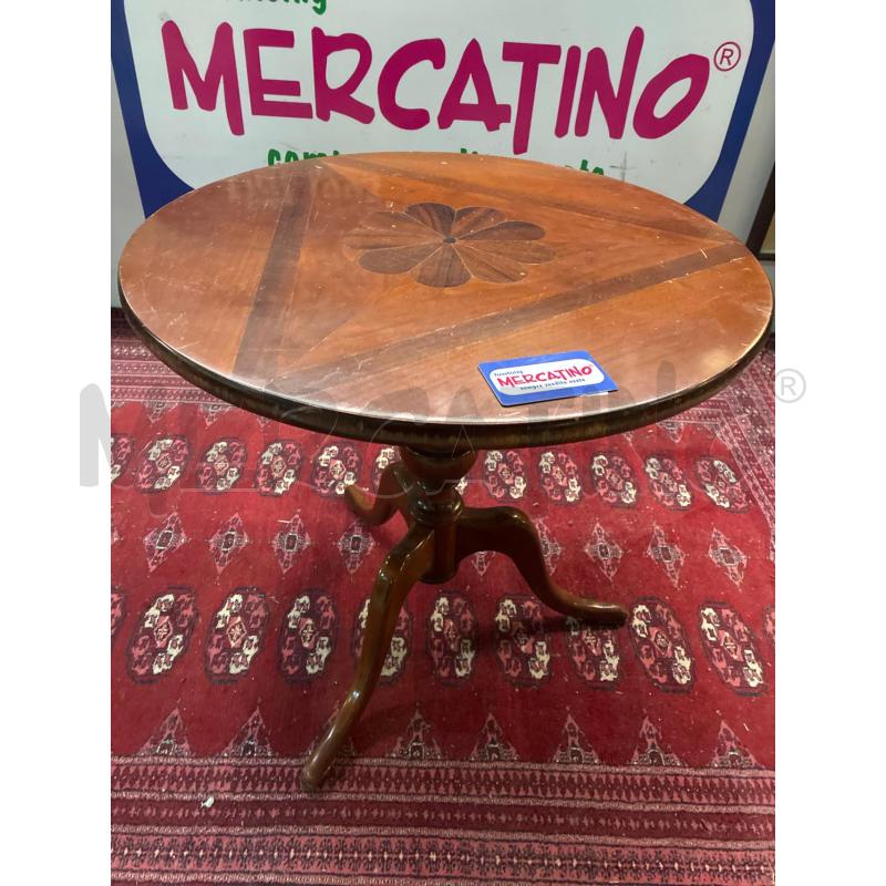 TAVOLINETTO TONDO 3 PIEDI | Mercatino dell'Usato Teramo 2