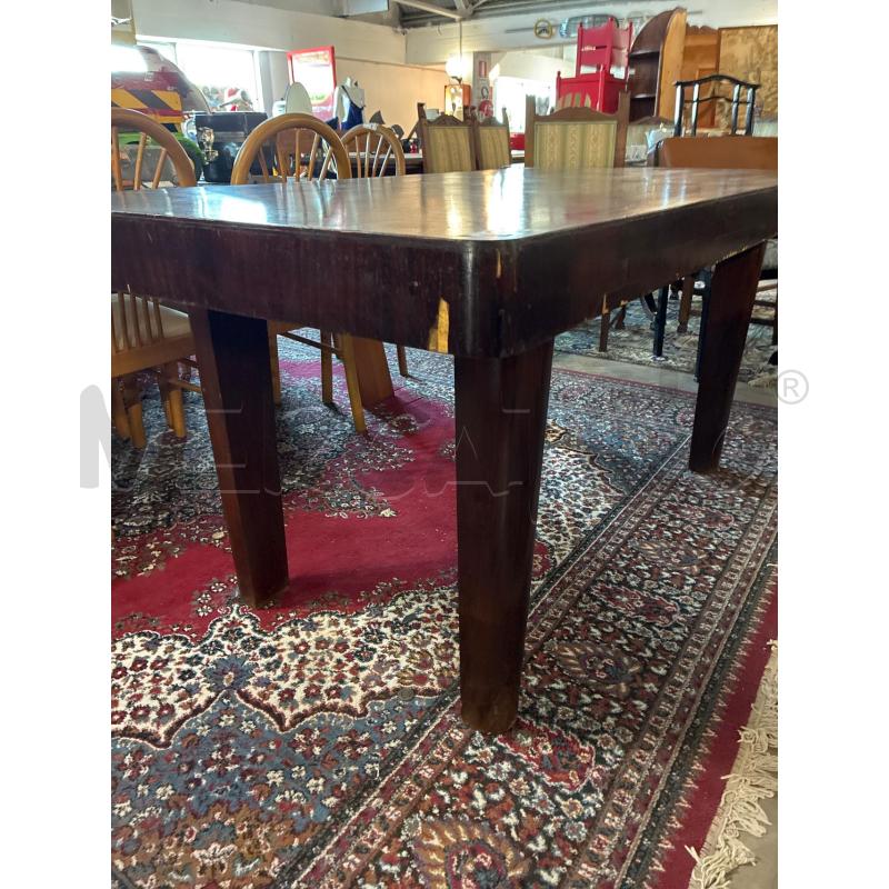TAVOLINO DECO' IMPIALLICCIATO FORMA RETTANGOALRE ANGOLARI SMUSSATI 4 PIEDI | Mercatino dell'Usato Teramo 2