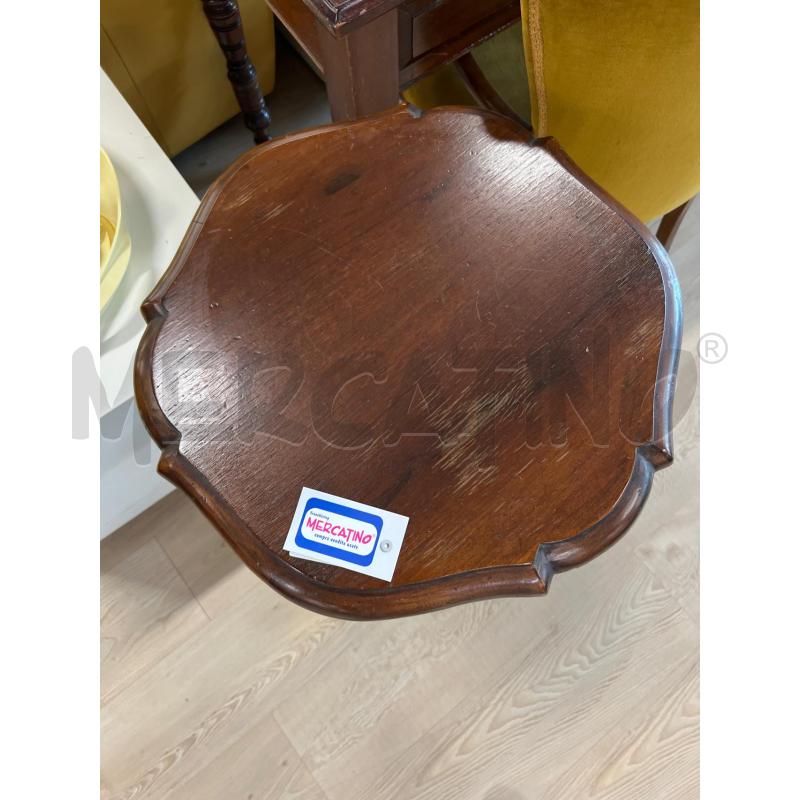 TAVOLINO LEGNO BASE FORMA TRITONE | Mercatino dell'Usato Teramo 3