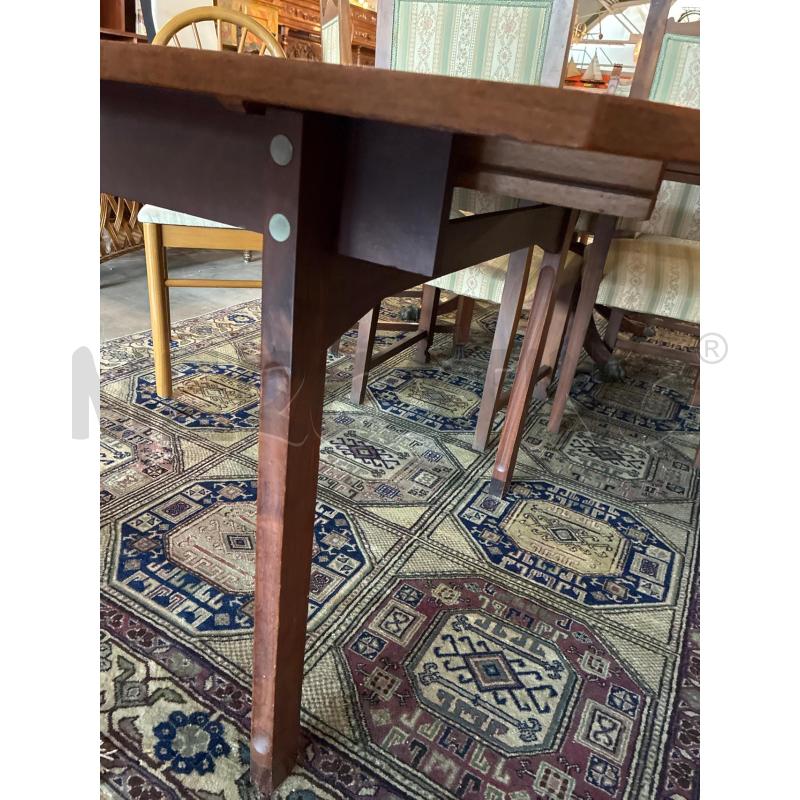 TAVOLO ALLUNGABILE IN LEGNO SEMICURVO  | Mercatino dell'Usato Teramo 2
