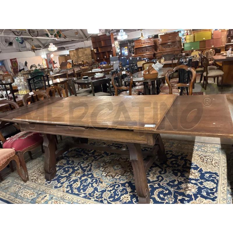 TAVOLO RETTANGOLARE ALLUNGABILE IN LEGNO | Mercatino dell'Usato Teramo 3