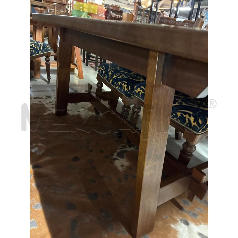 TAVOLO RETTANGOLARE FRATINO IN LEGNO MASSELLO PRESENTA DIFETTI | Mercatino dell'Usato Teramo 3