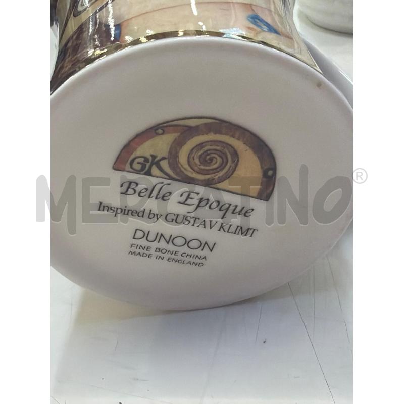 TAZZA STAMPA KLIMT DUNOON BELLE EPOQUE - DA COLLEZIONE | Mercatino dell'Usato Teramo 2