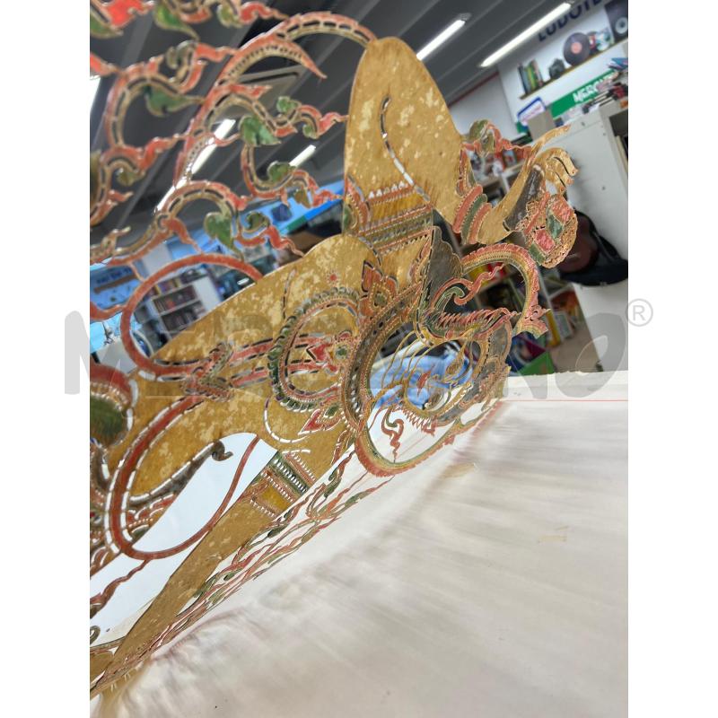 TELA SU CUOIO THAILANDESE COWHIDE PAINTING | Mercatino dell'Usato Teramo 3