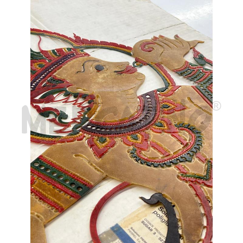 TELA SU CUOIO THAILANDESE COWHIDE PAINTING | Mercatino dell'Usato Teramo 2