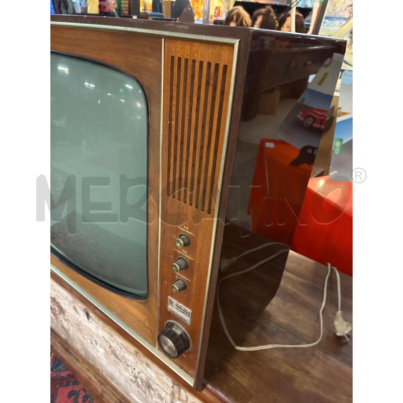 TELEVISORE D'EPOCA GRUNDIG MONOMAT BIANCO NERO NON TESTATO | Mercatino dell'Usato Teramo 5