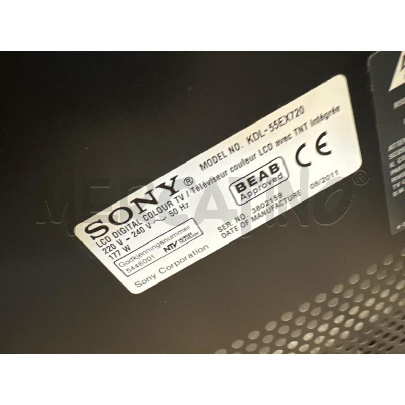 TELEVISORE PIATTO SONY 55 POLLICI + DECODER  | Mercatino dell'Usato Teramo 2