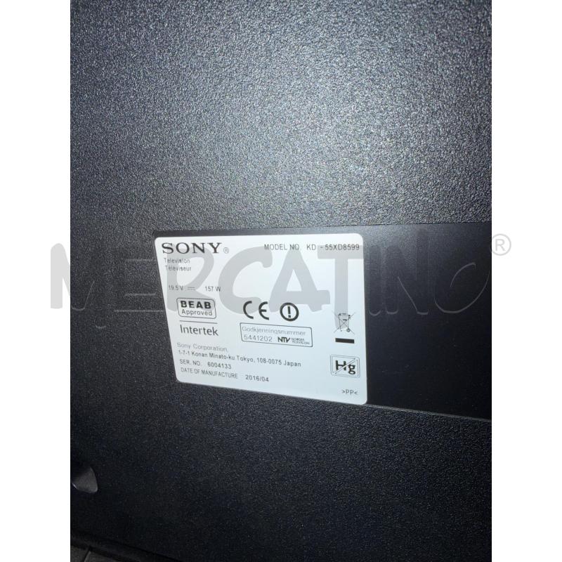 TELEVISORE SONY BRAVIA KD-55XD8599 ULTRA PIATTO OTTIME CONDIZIONI + TELEC | Mercatino dell'Usato Teramo 2
