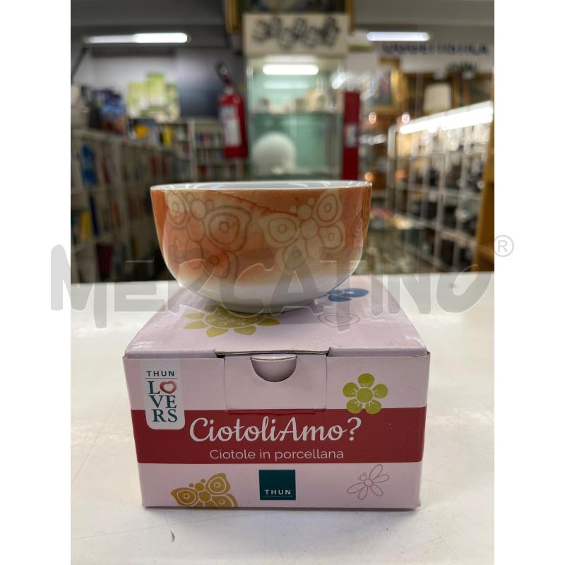THUN CIOTOLINE ARANCIO FARFALLA | Mercatino dell'Usato Teramo 1