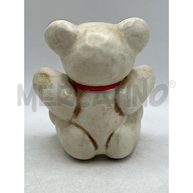 THUN FUORI PRODUZIONE ORSETTO TEDDY FIOCCO ROSSO H 16CM | Mercatino dell'Usato Teramo 2
