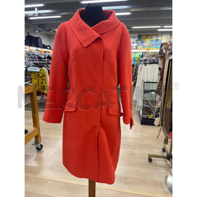 TRENCH DONNA SCERVINO STREET ARANCIONE BOTTONE A SCOMPARSA | Mercatino dell'Usato Teramo 1
