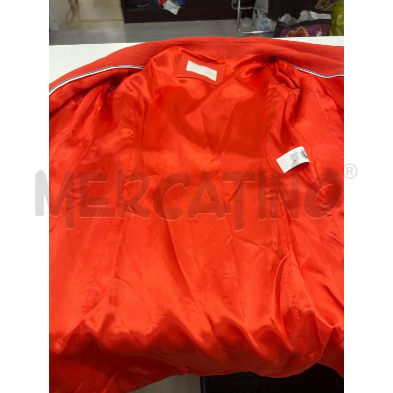 TRENCH DONNA SCERVINO STREET ARANCIONE BOTTONE A SCOMPARSA | Mercatino dell'Usato Teramo 3