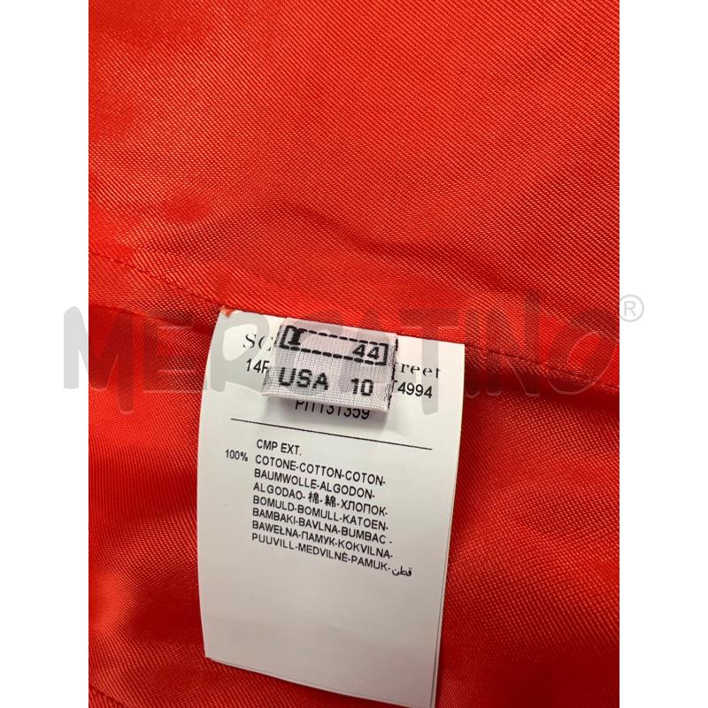 TRENCH DONNA SCERVINO STREET ARANCIONE BOTTONE A SCOMPARSA | Mercatino dell'Usato Teramo 5