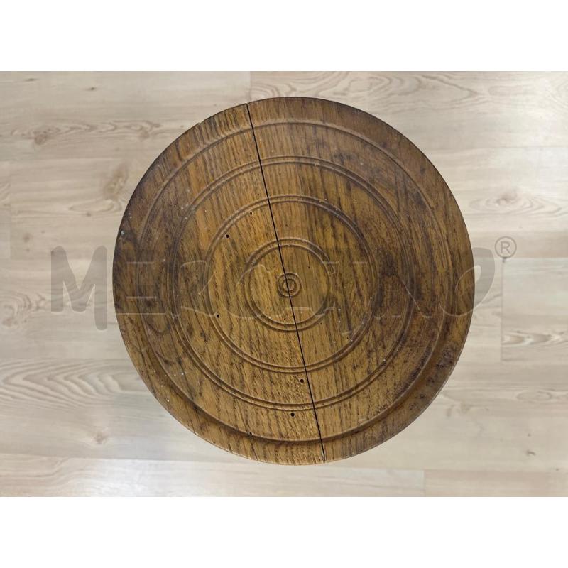 TREPPIEDI LEGNO TORNITO A MANO | Mercatino dell'Usato Teramo 2