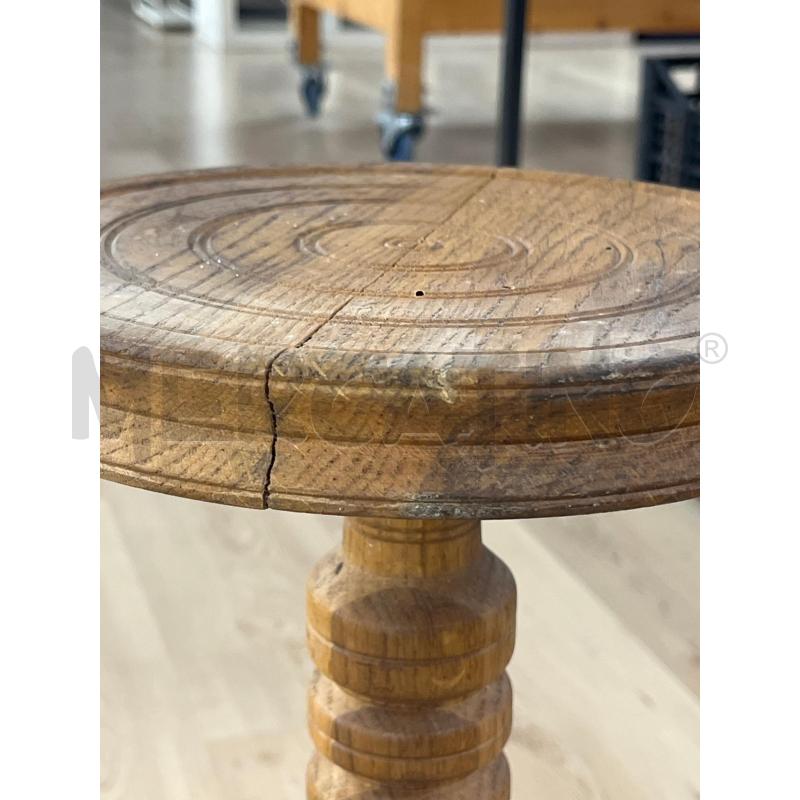 TREPPIEDI LEGNO TORNITO A MANO | Mercatino dell'Usato Teramo 3