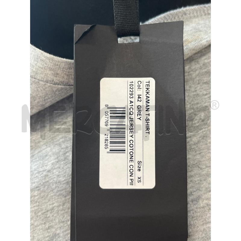 T SHIRT DONNA PINKO GRIGIO MELANGE ARRICCIATA AL LATO  | Mercatino dell'Usato Teramo 3