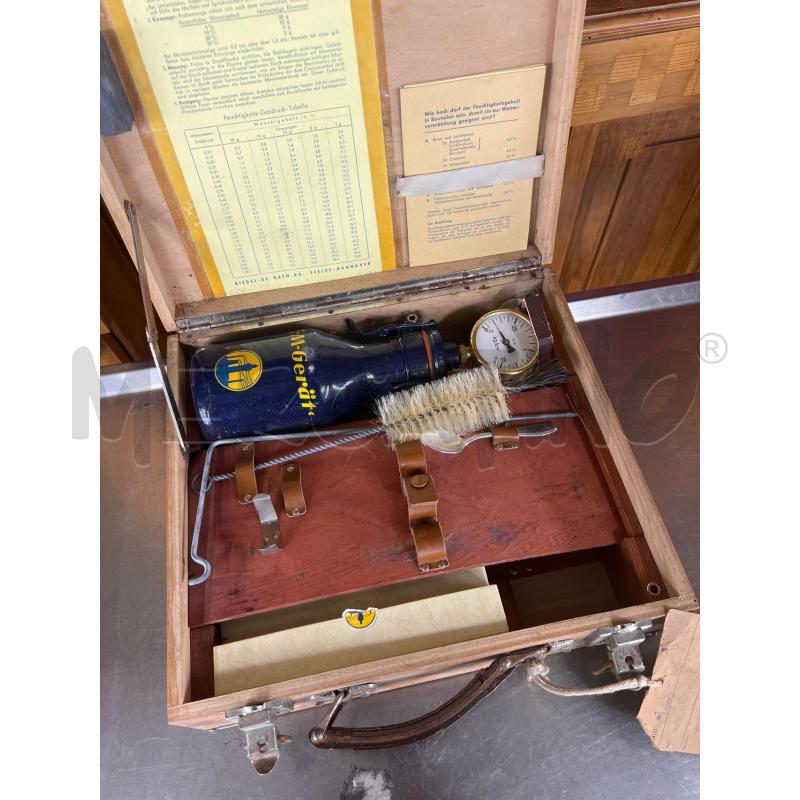 UMIDIFICATORE VINTAGE ATTREZZO PER CALCOLARE UMIDITA' TEDESCO DA COLLEZIONE | Mercatino dell'Usato Teramo 2