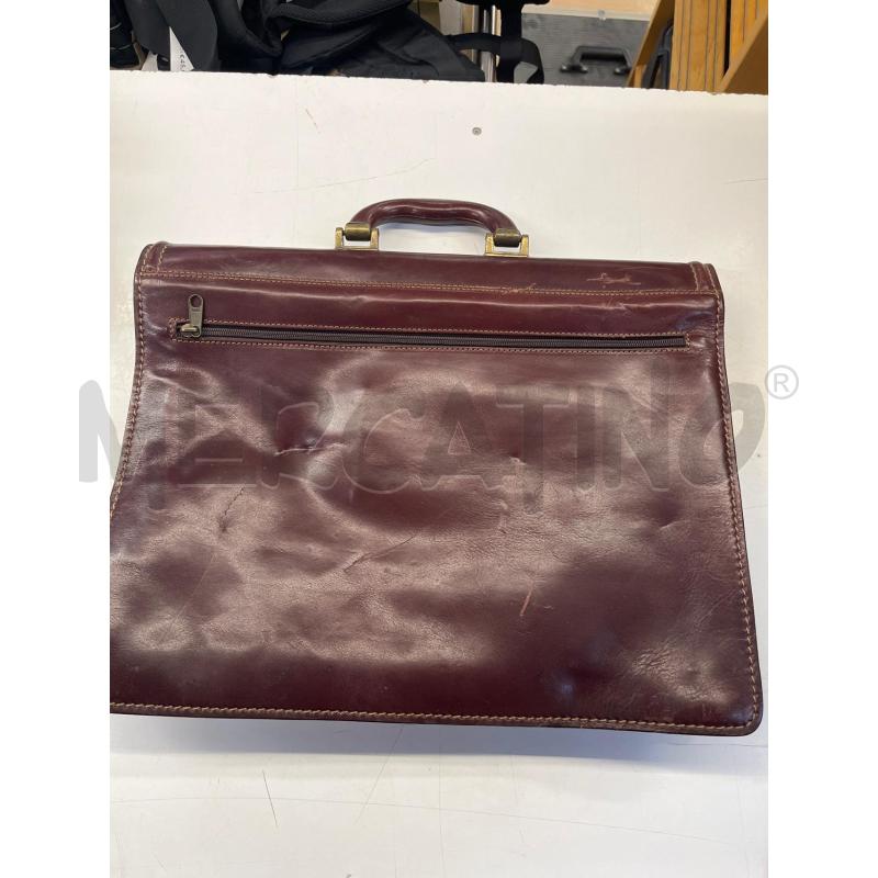 VALIGIA BORSA IN CUOIO | Mercatino dell'Usato Teramo 3