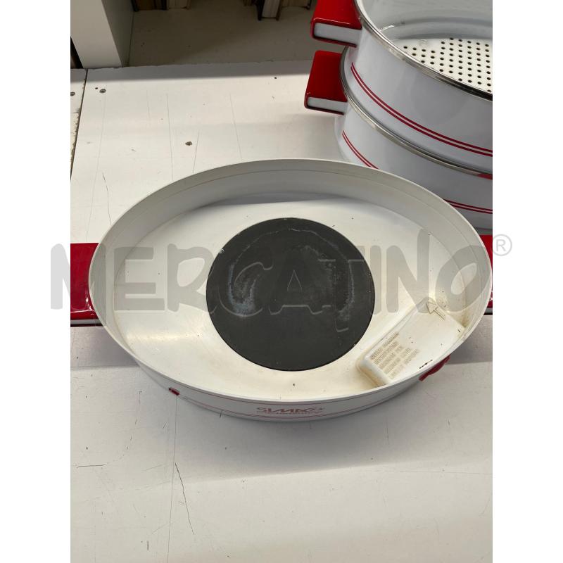 VAPORIERA ELETTRICA SIMAC BIANCA E ROSSA OVALE  | Mercatino dell'Usato Teramo 3