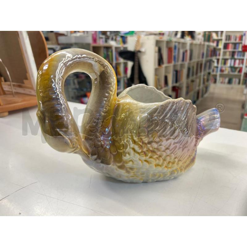 VASETTO FORMA CIGNO IN CERAMICA VINTAGE | Mercatino dell'Usato Teramo 1