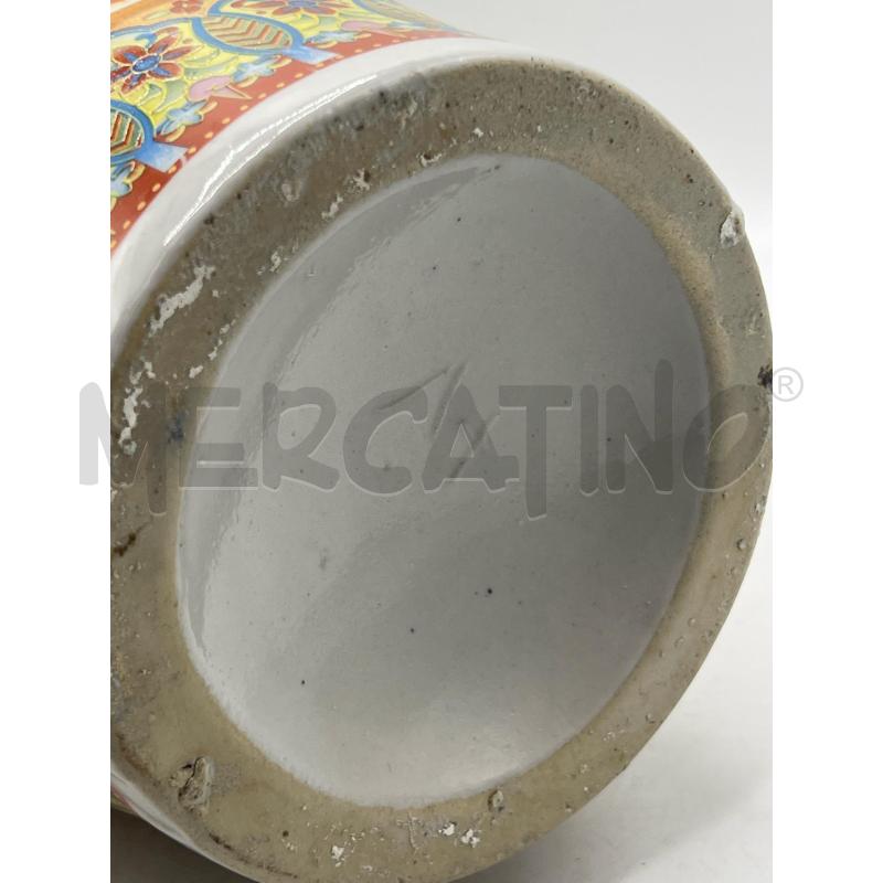 VASO CERAMICA ORIENTALE DECORO DONNE GRANDE | Mercatino dell'Usato Teramo 4
