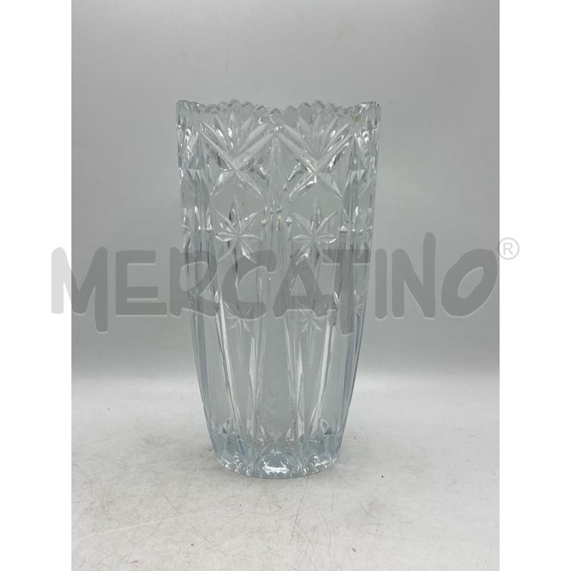 VASO CRISTALLO IN STILE OPERATO | Mercatino dell'Usato Teramo 1