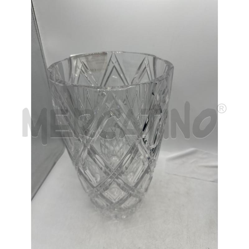 VASO CRISTALLO OPERATO GRANDE | Mercatino dell'Usato Teramo 2