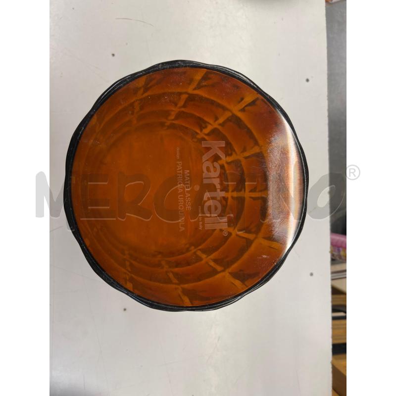 VASO KARTELL MATELASSE AMBRA ARANCIONE  | Mercatino dell'Usato Teramo 2