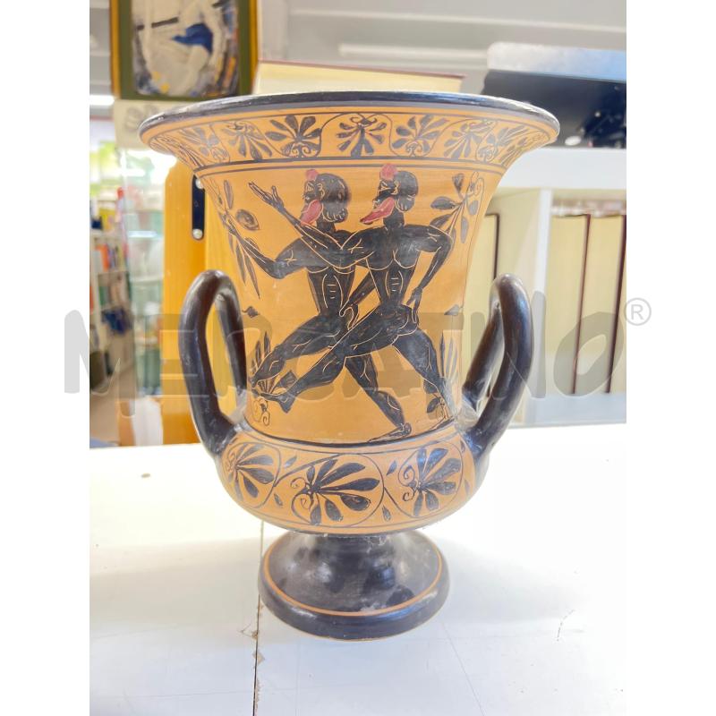 VASO TERRACOTTA BIANSATO STILE VECCHIA GRECIA  | Mercatino dell'Usato Teramo 1