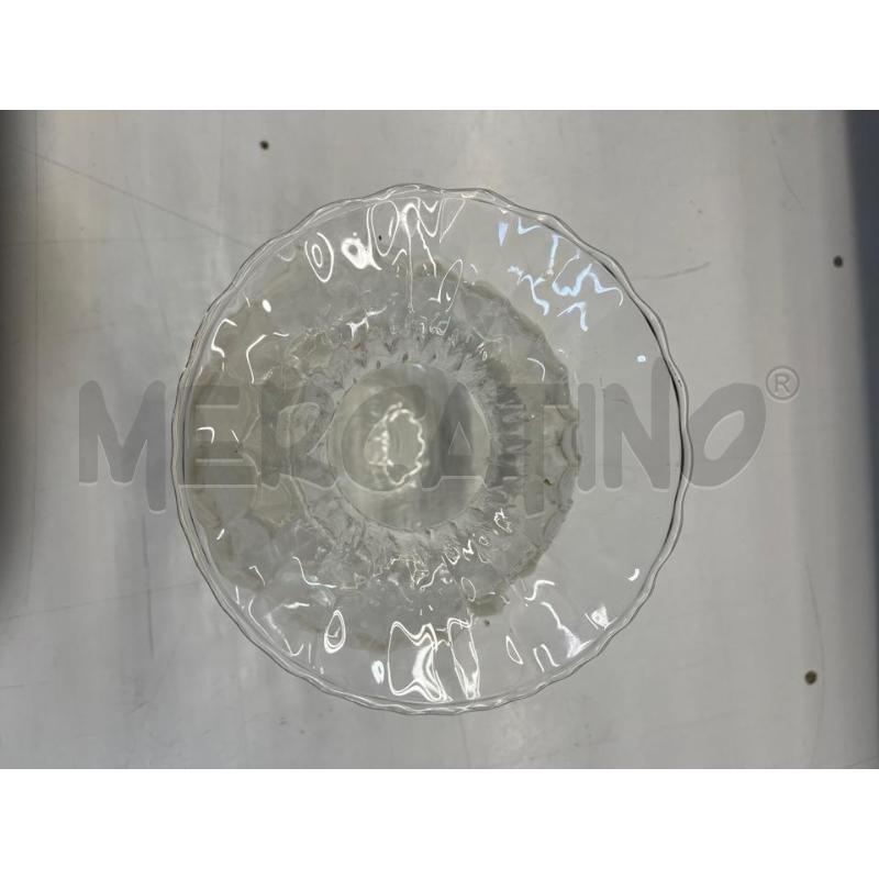 VASO VETRO FAZZOLETTO TRASPAERENTE  | Mercatino dell'Usato Teramo 2
