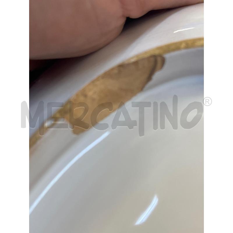 VASSOIO CERAMICA PARDI CASTELLI FIORE OVALE | Mercatino dell'Usato Teramo 3