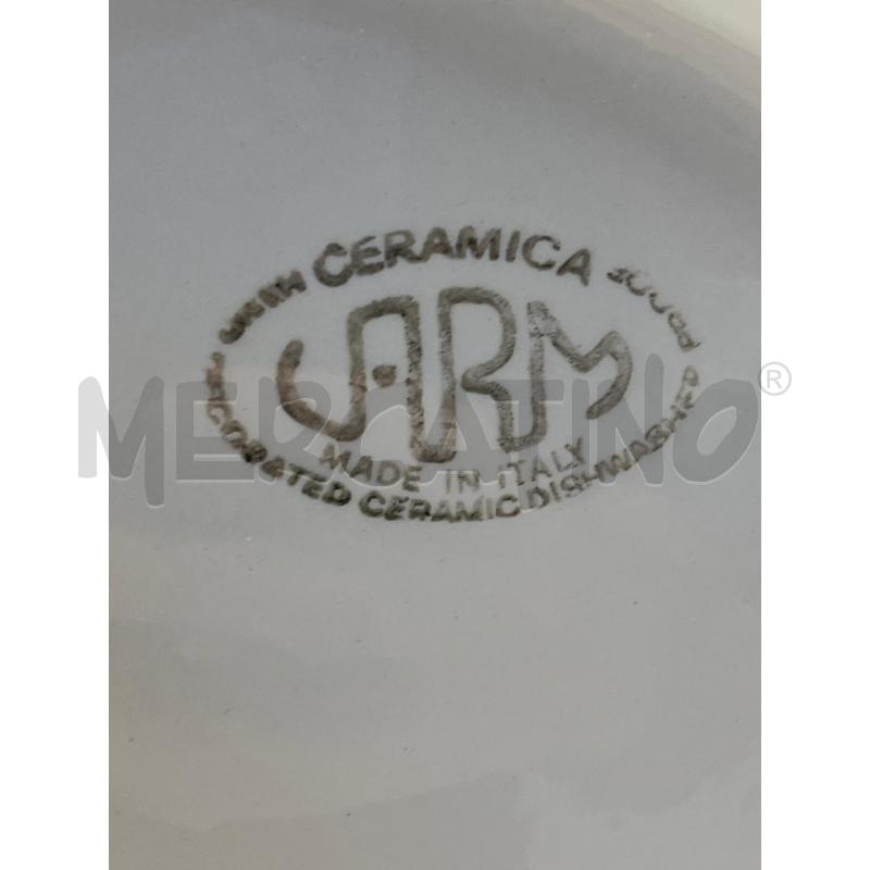VASSOIO DA PORTATA OVALE MOLTO GRANDE CERAMICA STAPA FRUTTA | Mercatino dell'Usato Teramo 3