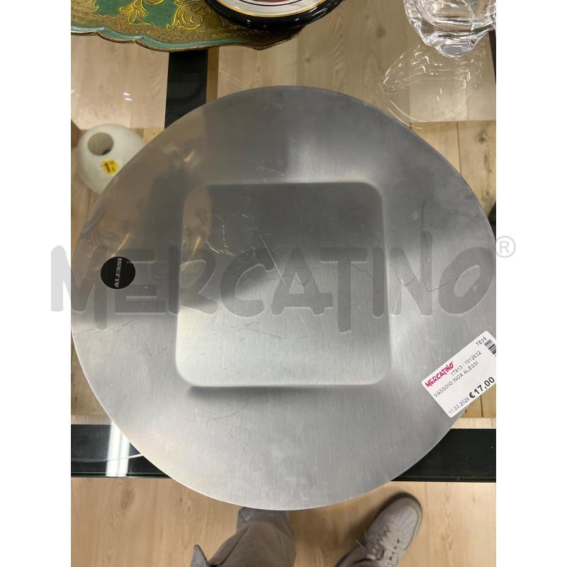 VASSOIO INOX ALESSI | Mercatino dell'Usato Teramo 1