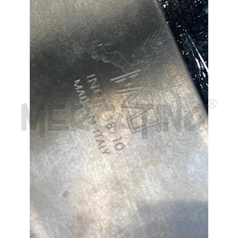VASSOIO INOX GRANDE E BORDO TRAFORATO | Mercatino dell'Usato Teramo 4