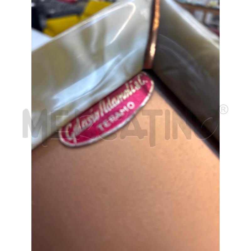 VASSOIO VINTAGE EFFETTO MADREPERLA MANICI E FINTURE IN RAME | Mercatino dell'Usato Teramo 2