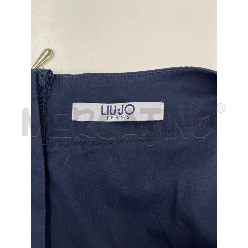 VESTITINO DONNA LIU JO BLU NOTTE SPALLA LARGA | Mercatino dell'Usato Teramo 4