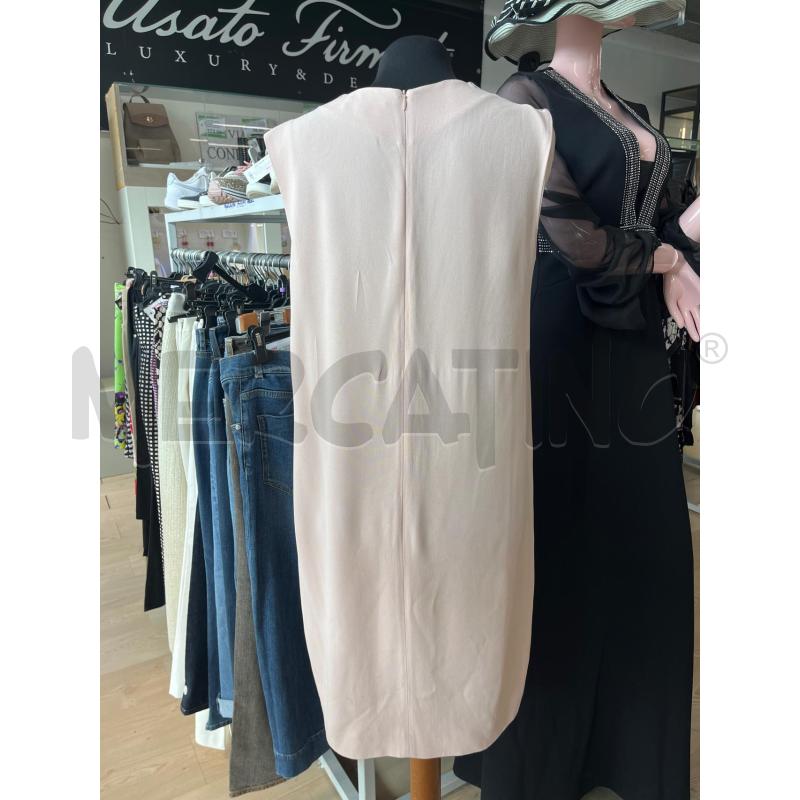 VESTITO DONNA ANTONELLI ROSA CIPRIA SPALLA LARGA STRASS SPALLA | Mercatino dell'Usato Teramo 2