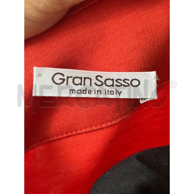 VESTITO DONNA GRAN SASSO ARANCIONE SPALLA LARGA | Mercatino dell'Usato Teramo 3