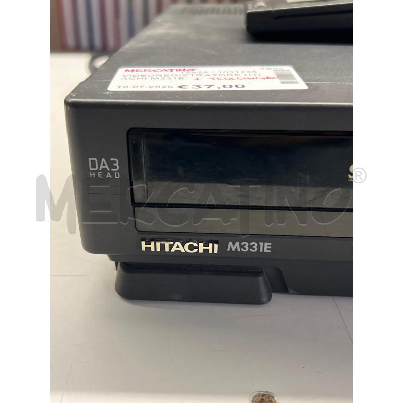 VIDEOREGISTRATORE HTIACHI M331E | Mercatino dell'Usato Teramo 3