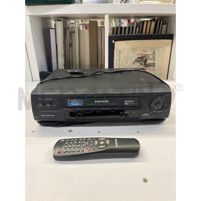 VIDEOREGISTRATORE SAMSUNG SV 6332X+ TELECOMANDO  | Mercatino dell'Usato Teramo 1