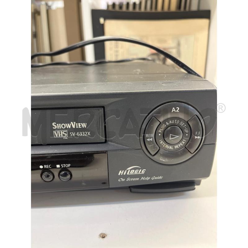 VIDEOREGISTRATORE SAMSUNG SV 6332X+ TELECOMANDO  | Mercatino dell'Usato Teramo 2