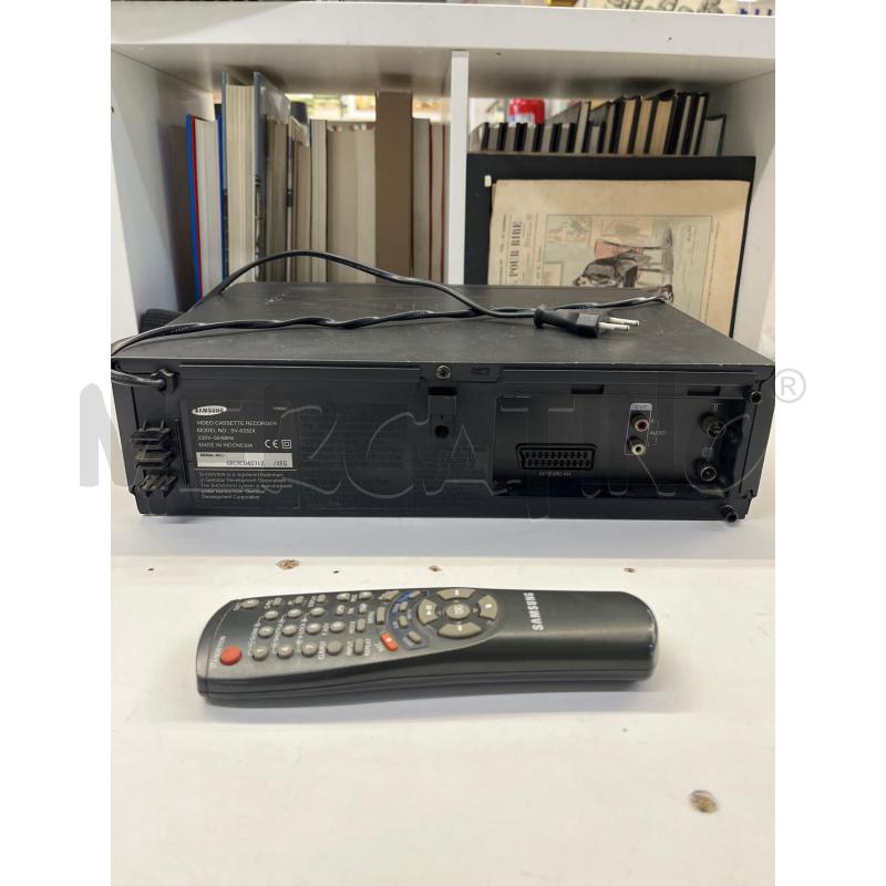 VIDEOREGISTRATORE SAMSUNG SV 6332X+ TELECOMANDO  | Mercatino dell'Usato Teramo 3