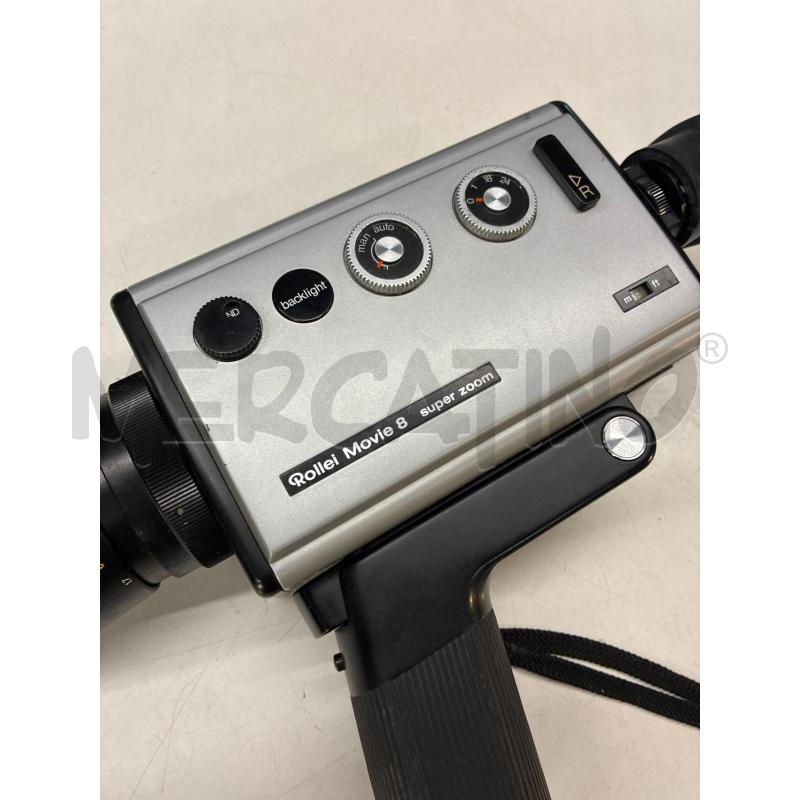 VIDEO CAMERA SUPER 8 ROLLEI MOVIE 8 SUPER ZOOM | Mercatino dell'Usato Teramo 2