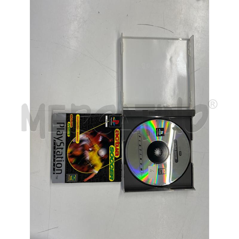 VIDEO GIOCO PLAYSTATION ACTUA SOCCER PLATINUM COMPLETO | Mercatino dell'Usato Teramo 2